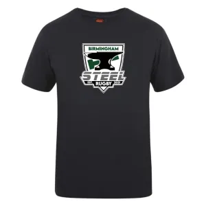 Birmingham Steel Rugby Club Plain Tee by Canterbury