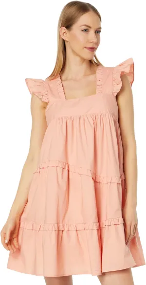 Byblos en saison midi dress, Tangerine