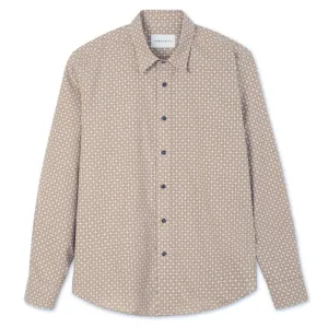 Camel Club Jacquard Cotton Shirt