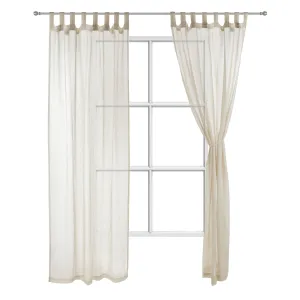 Cotopaxi Linen Curtain [Beige]