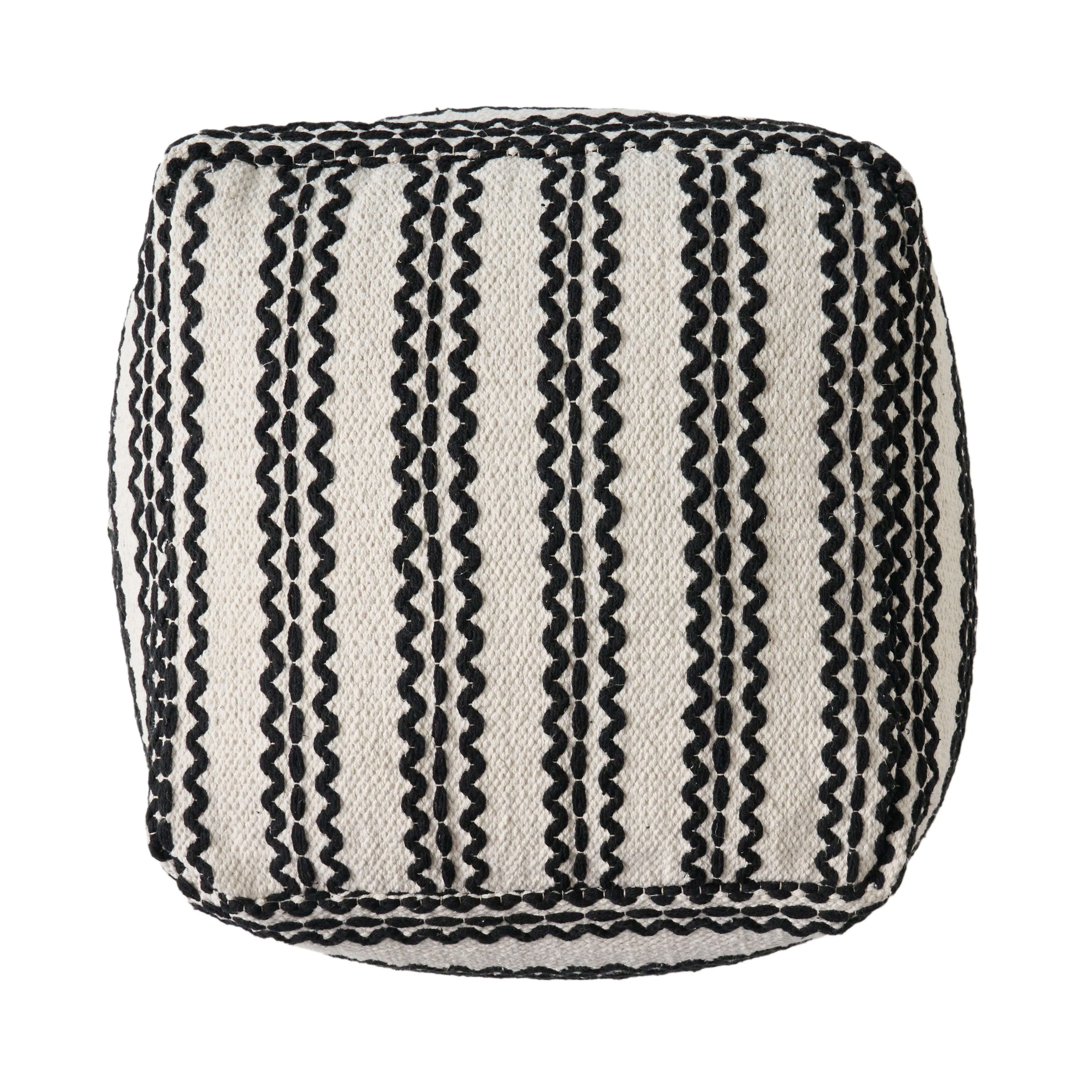 Davis Boho Cotton Pouf