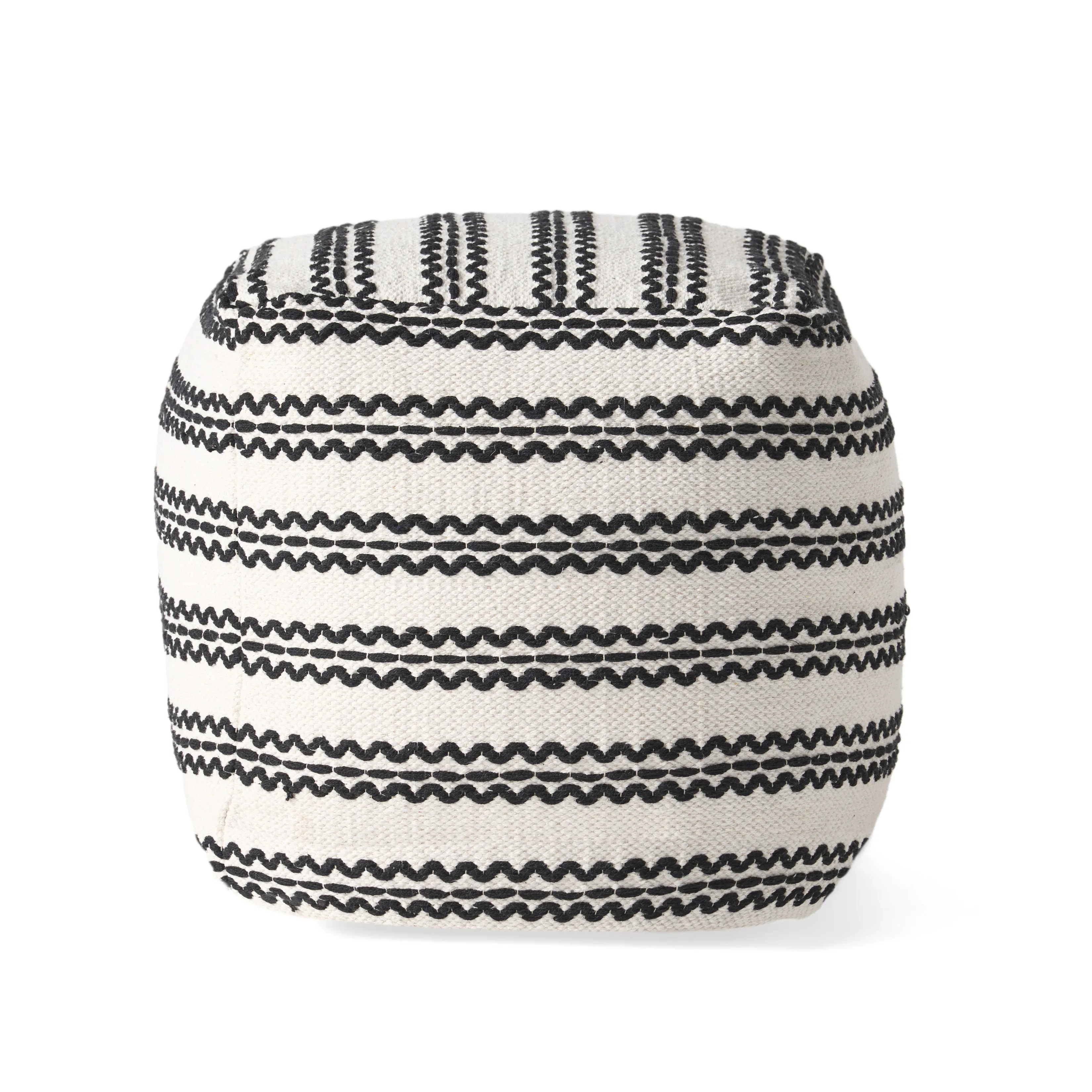 Davis Boho Cotton Pouf