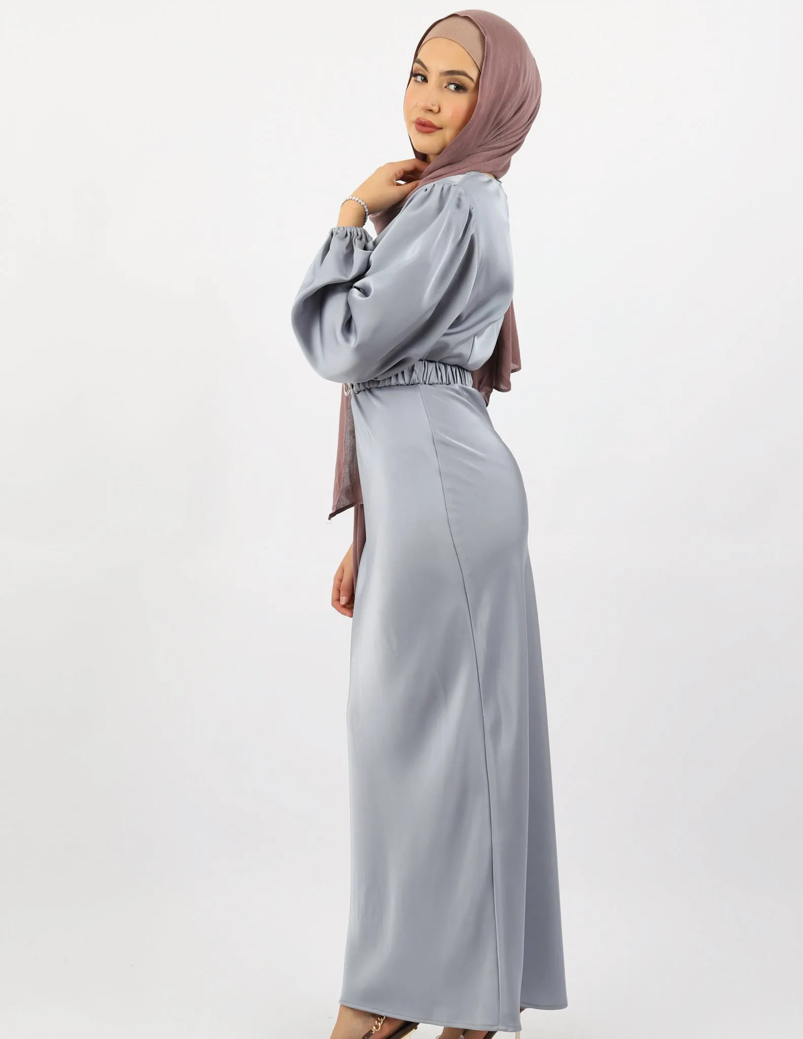 Escape Maysoon Satin Dress