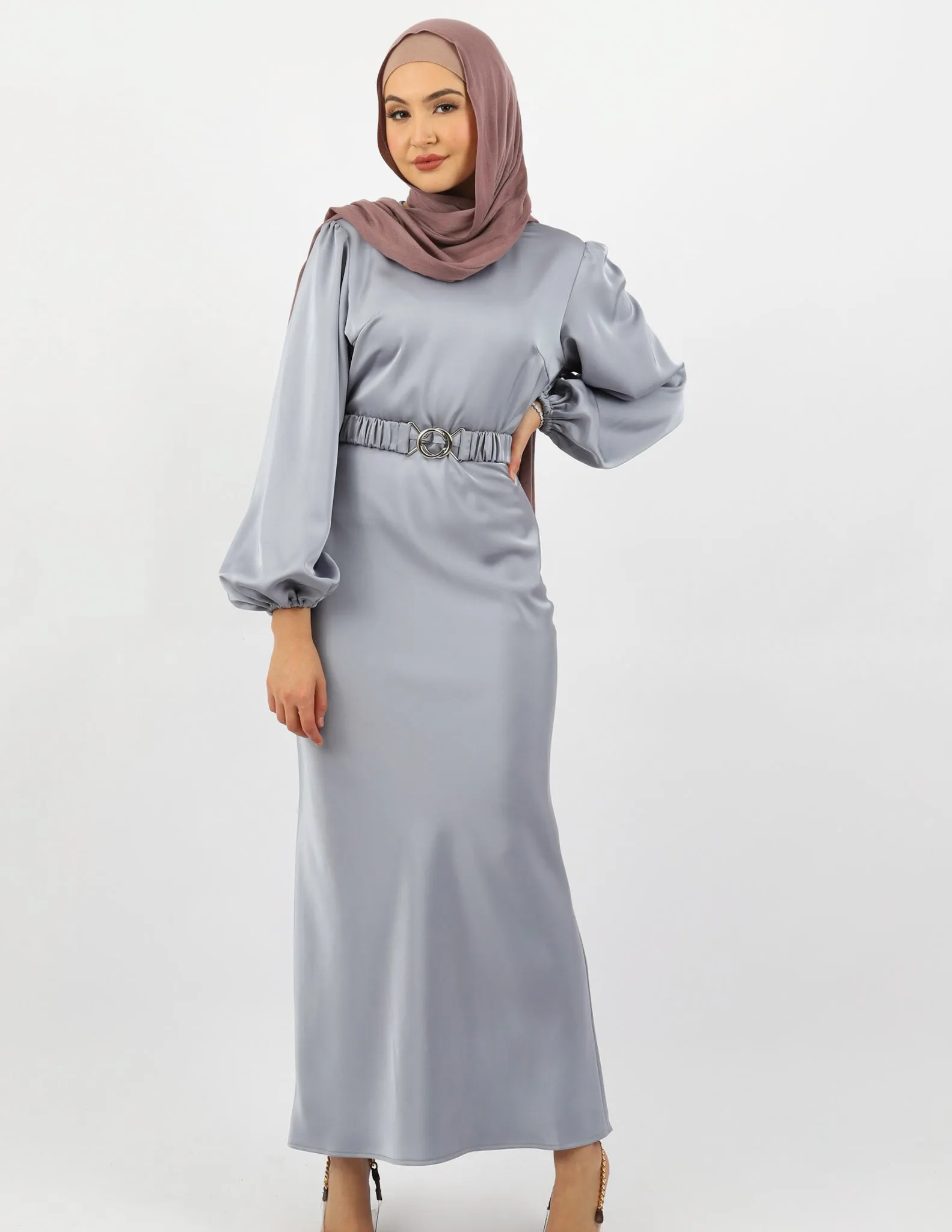 Escape Maysoon Satin Dress