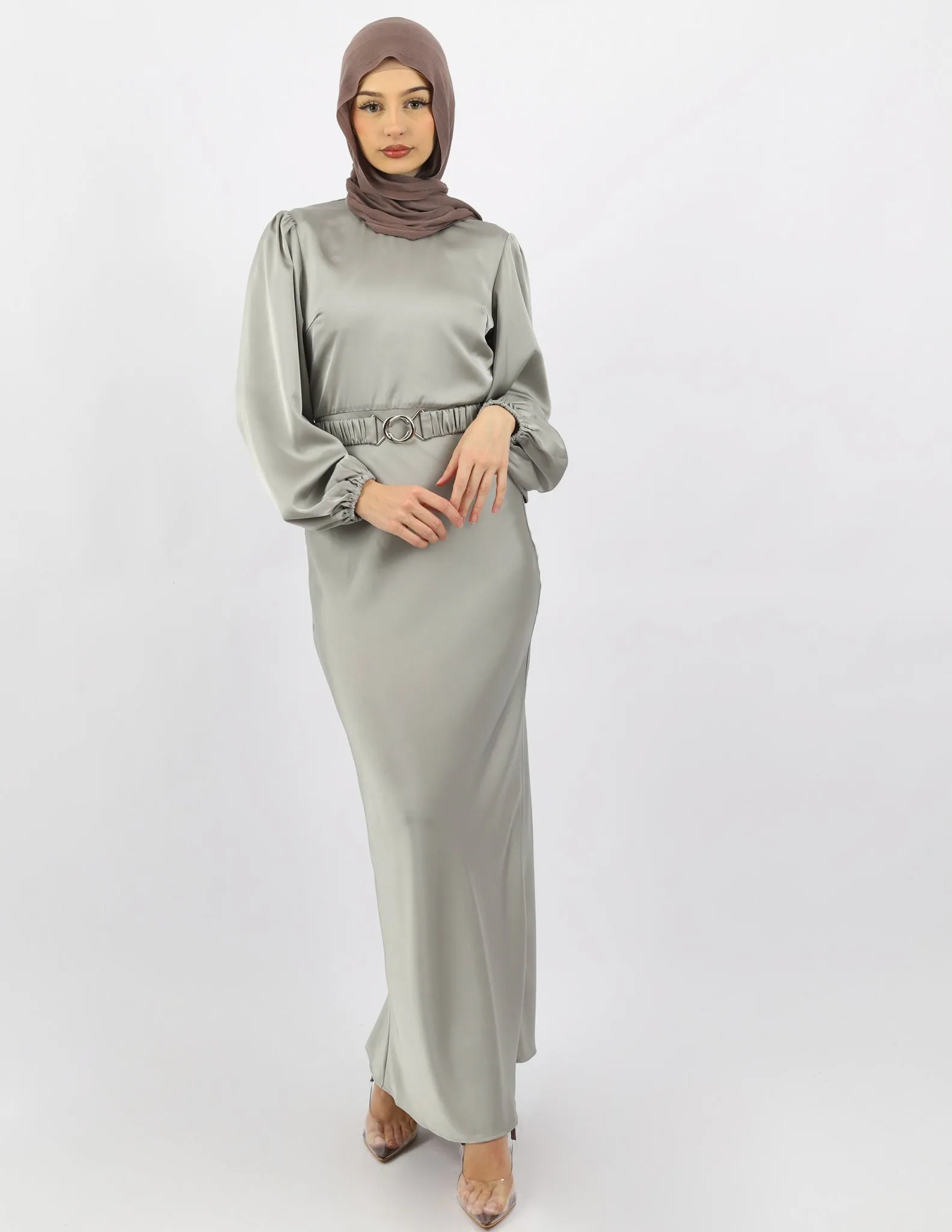 Escape Maysoon Satin Dress