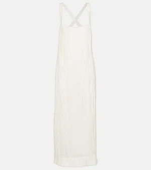 Fabia Khaite midi dress, white