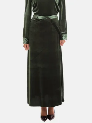 LIV VELVET MAXI SKIRT