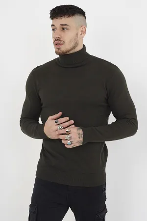 Mens Plain Crew Neck Jumper - L