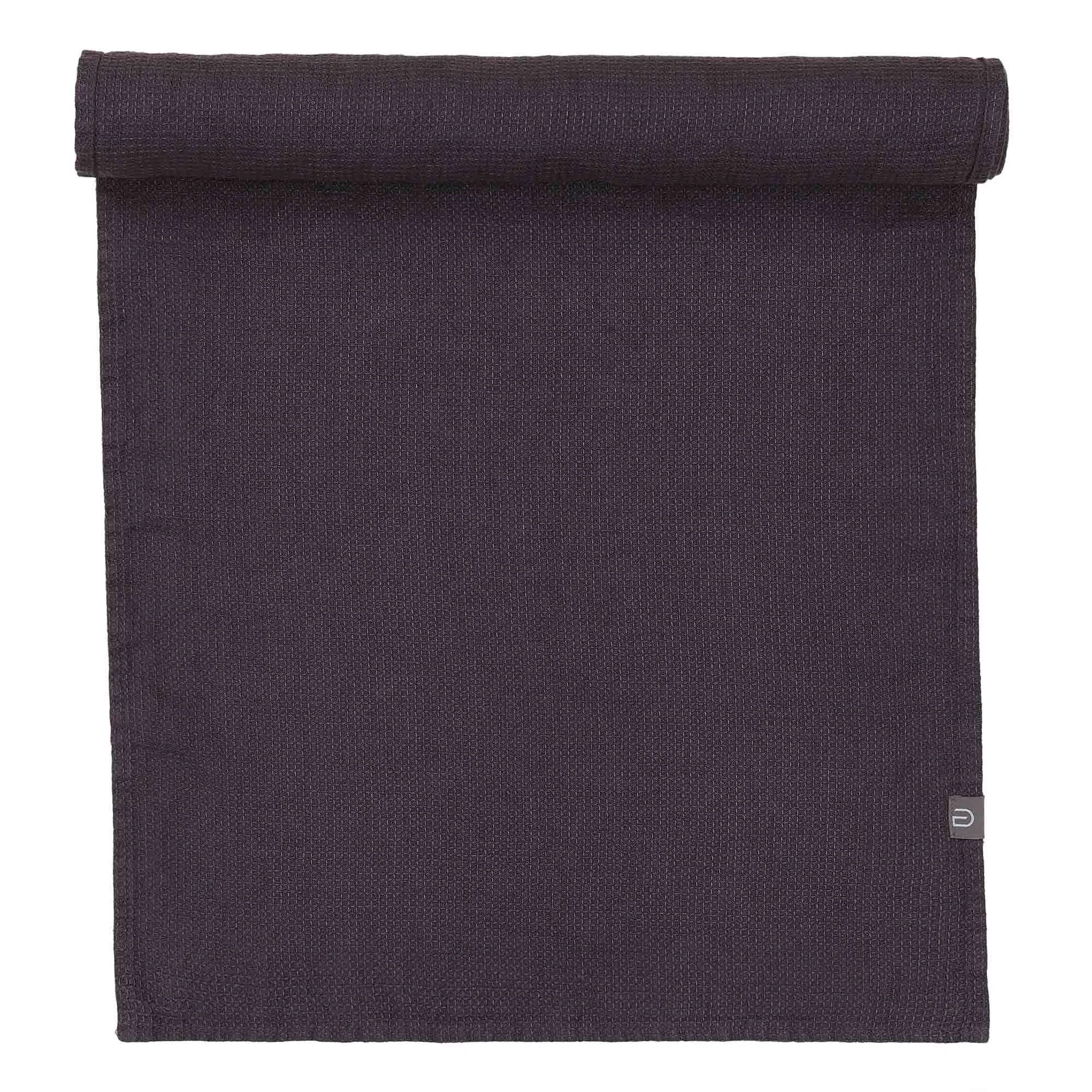 Minija Linen Table Runner [Dark grey]