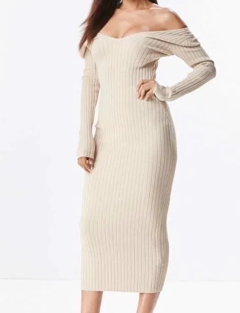 Multi-color multi-yard high elastic thread long-sleeved bodycon dress