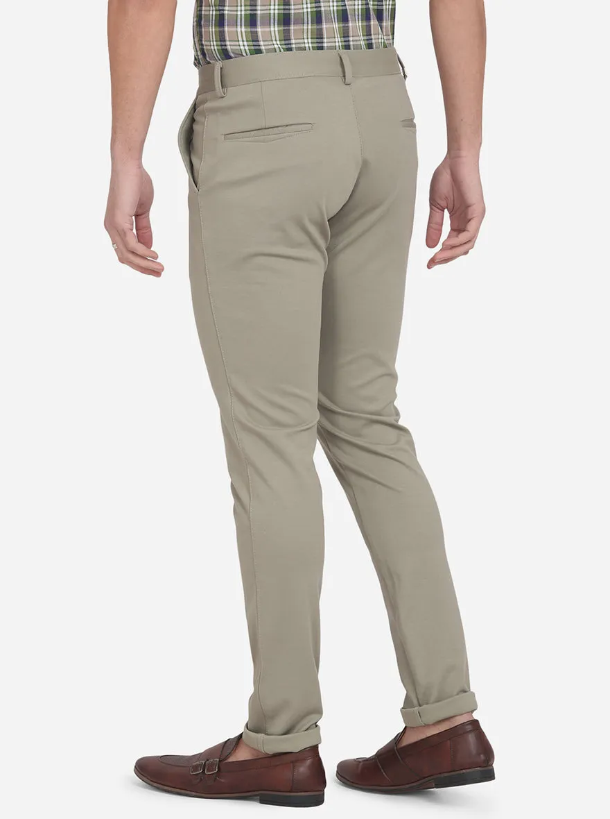 Pista Solid Venice Fit Casual Trouser | JadeBlue